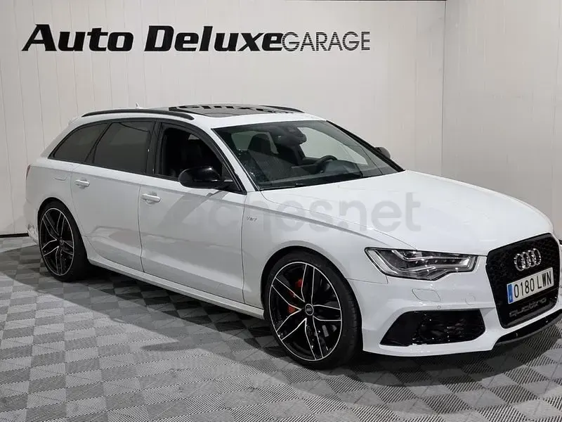 Usado Audi A6 313 CV (230 kW) 2013 Blanco Familiar