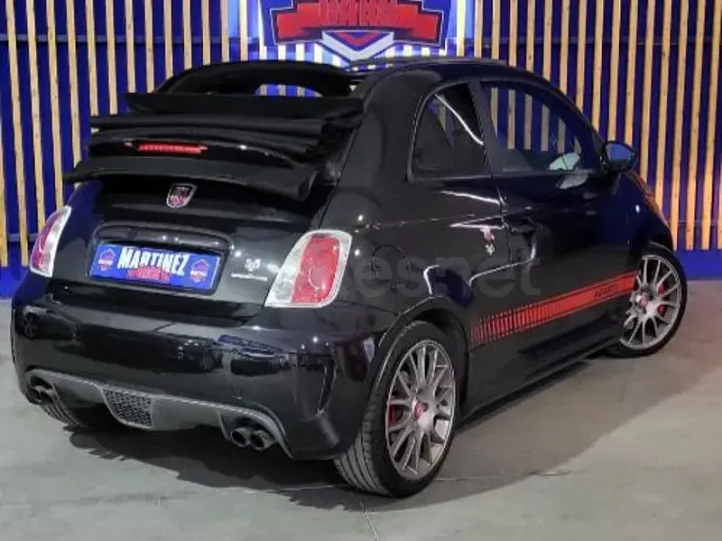 Usado Abarth 595C Competizione 180 CV (132 kW) 2015 Negro Descapotable