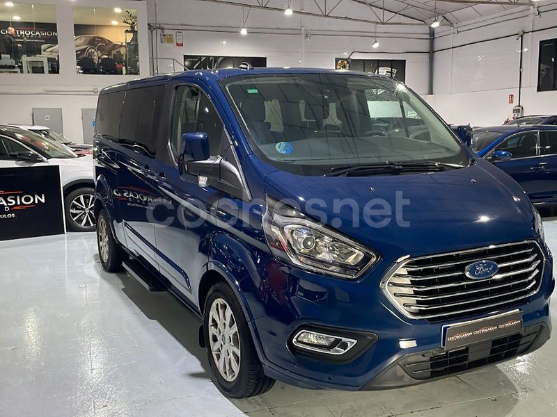 Azul Usado 2022 Ford Tourneo Custom Titanium X Monovolumen | 29.900 € (Un poco caro) - Imagen 1/4