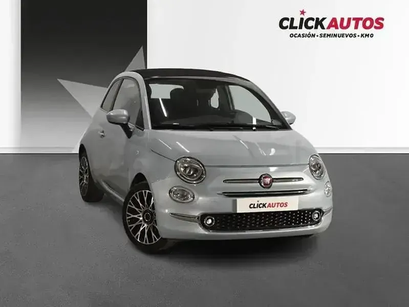 Usado Fiat 500C Dolcevita 70 CV (51 kW) 2023 Verde Descapotable