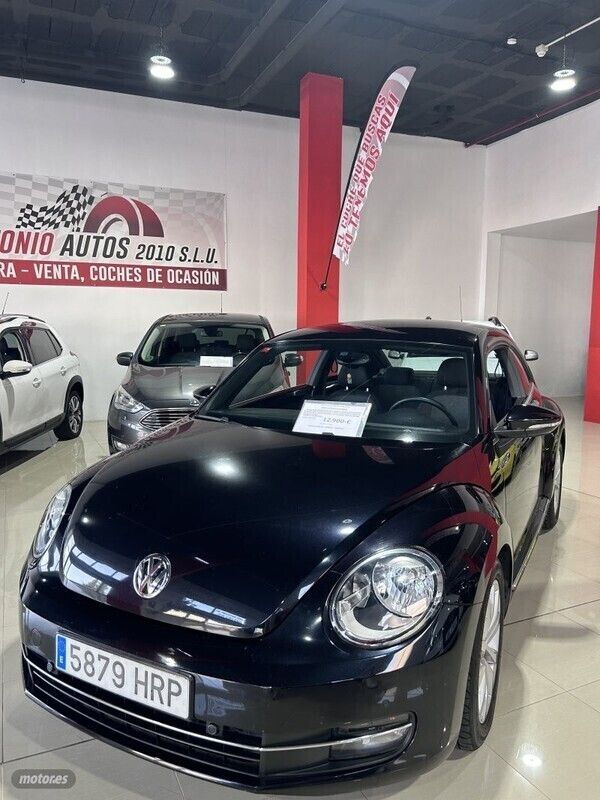 Negro Usado 2013 VW Beetle Design Coupe | 10.900 € (Buen precio) - Imagen 1/4