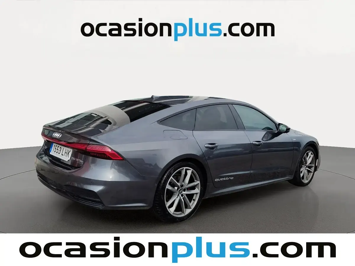 Usado Audi A7 Sportback S-Line 367 CV (269 kW) 2020 Gris Utilitario