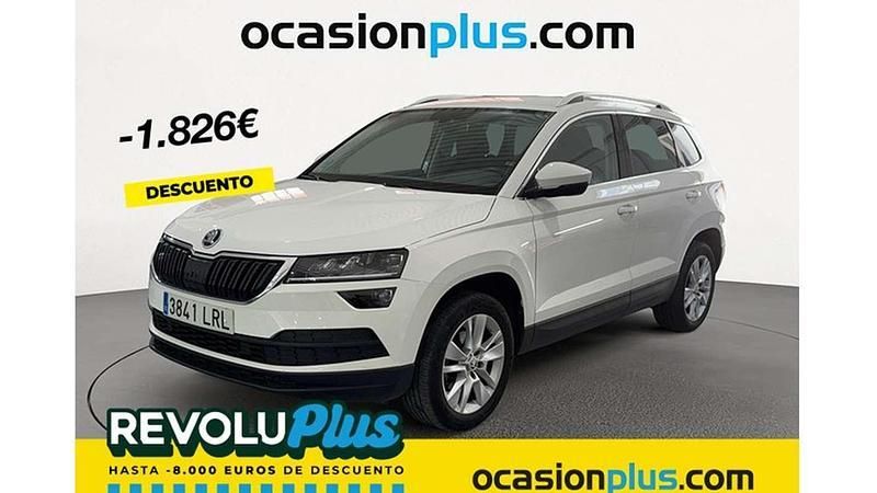Blanco Usado 2021 Skoda Karoq Ambition SUV | 18.264 € (Super precio) - Imagen 1/4