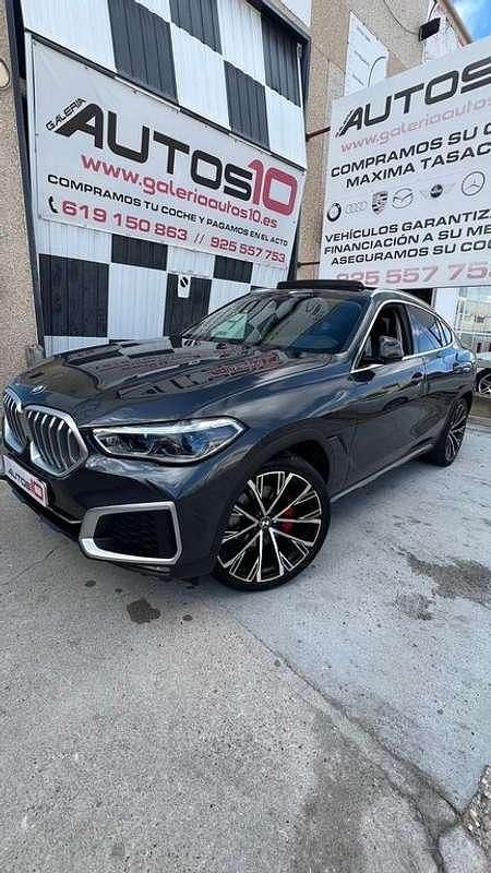 Gris Usado 2021 BMW X6 Sport Line SUV | 58.650 € (Precio justo) - Imagen 1/4