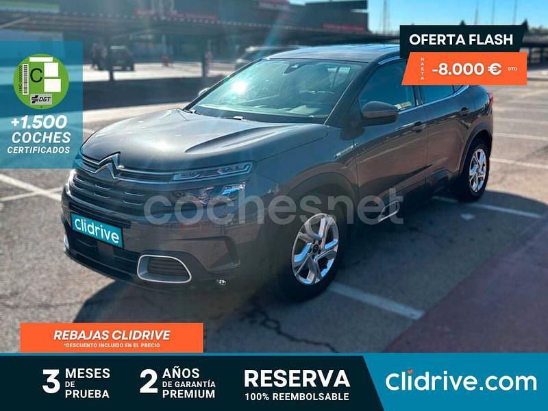 Gris / plata Usado 2019 Citroën C5 Aircross Shine SUV | 18.590 € (Precio justo) - Imagen 1/4