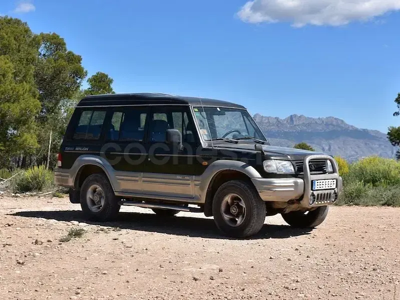 Usado Galloper Exceed 105 CV (77 kW) 1999 Verde SUV