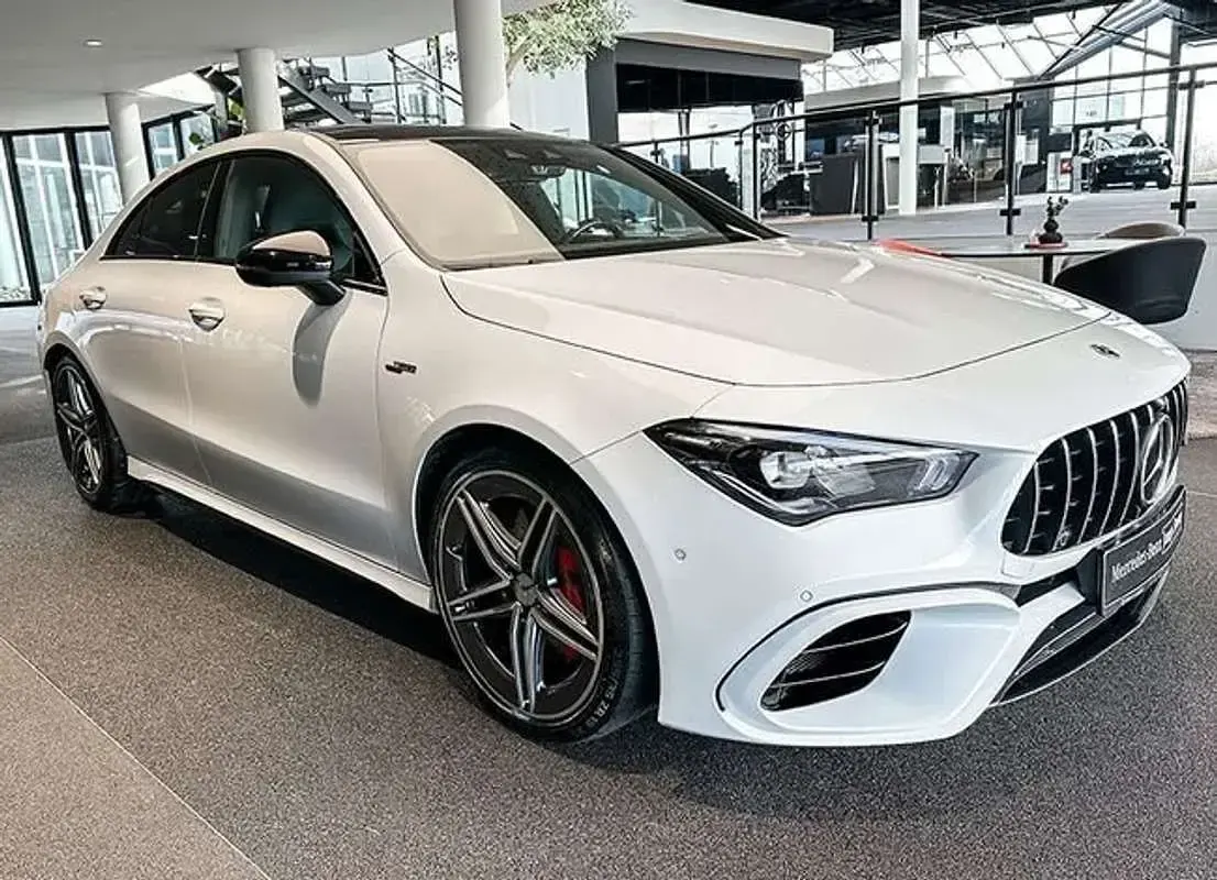 Usado Mercedes CLA45 AMG AMG 421 CV (309 kW) 2023 Blanco Coupe