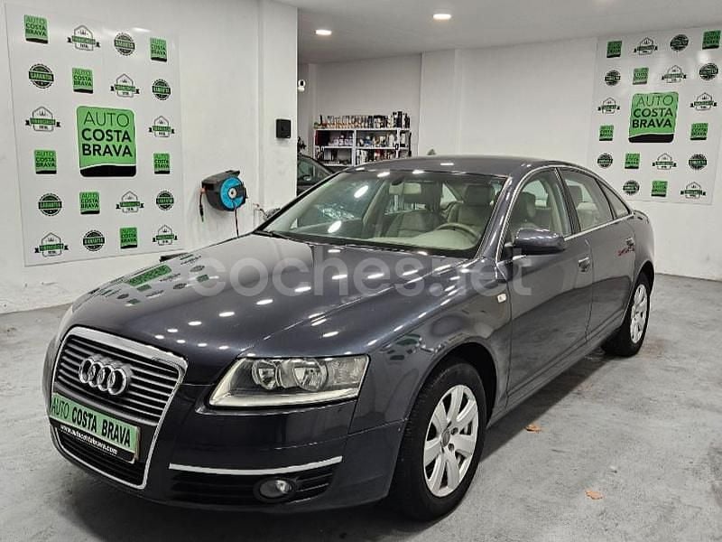 Usado Audi A6 177 CV (130 kW) 2007 Gris / plata Berlina