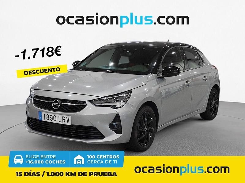 Gris / plata Usado 2021 Opel Corsa GS Line Berlina | 11.200 € (Precio justo) - Imagen 1/4