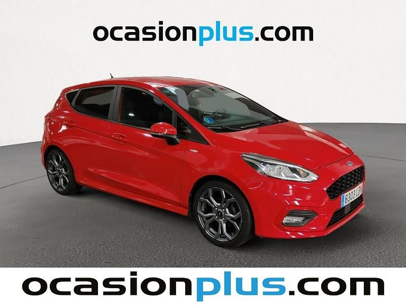 Usado Ford Fiesta ST-Line 75 CV (55 kW) 2019 Rojo Utilitario