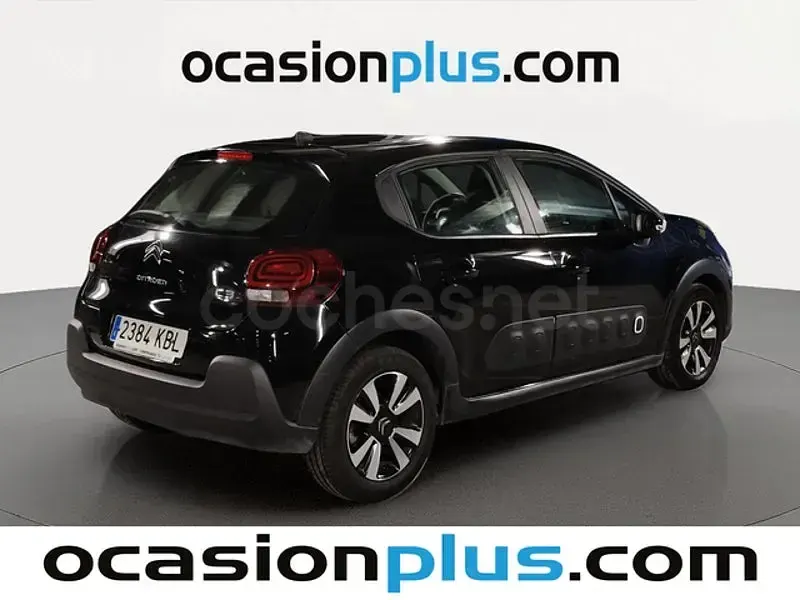 Usado Citroën C3 Feel 99 CV (72 kW) 2017 Negro Berlina