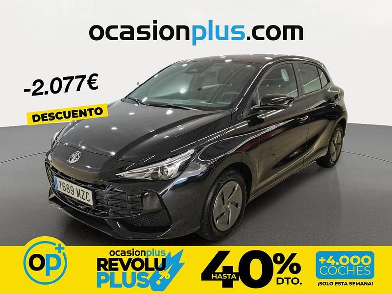 Usado MG MG3 195 CV (143 kW) 2025 Negro Utilitario