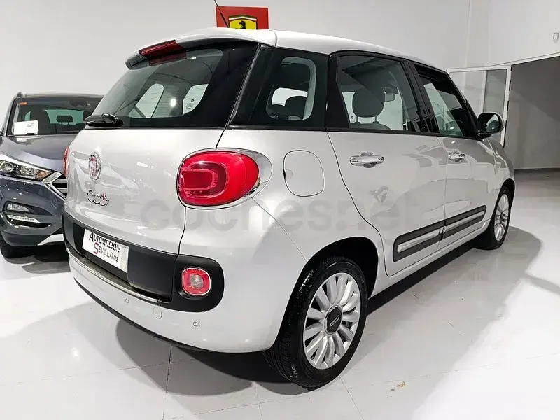 Usado Fiat 500L Living 95 CV (69 kW) 2016 Gris / plata Monovolumen