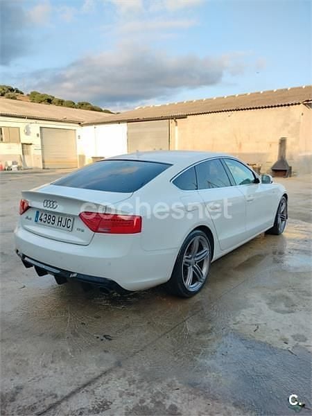 Usado Audi A5 Sportback S-Line 170 CV (125 kW) 2012 Blanco Utilitario