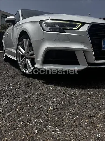 Usado Audi A3 S-Line 116 CV (85 kW) 2020 Blanco Berlina