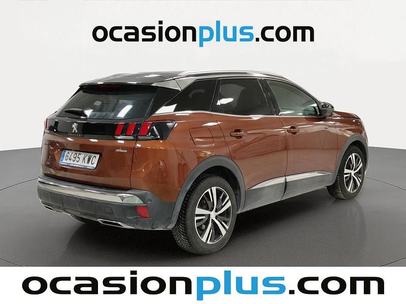 Usado Peugeot 3008 GT-line 130 CV (95 kW) 2019 Marrón SUV