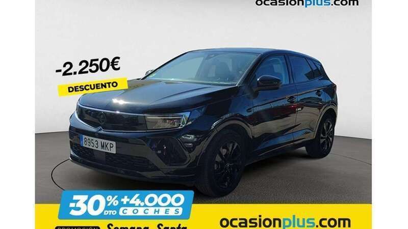 Negro Usado 2023 Opel Grandland X S SUV | 22.500 € (Buen precio) - Imagen 1/4