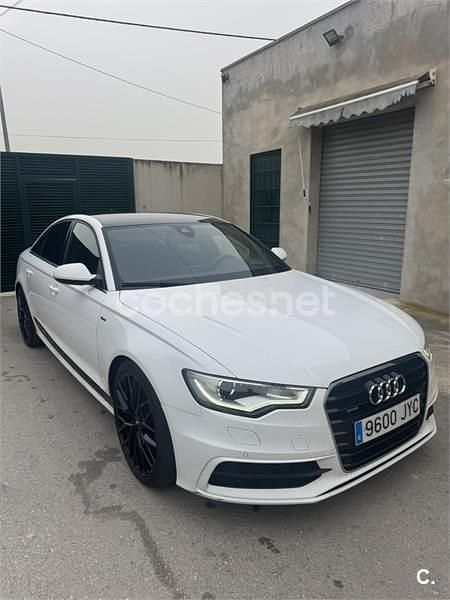 Usado Audi A6 245 CV (180 kW) 2011 Blanco Berlina