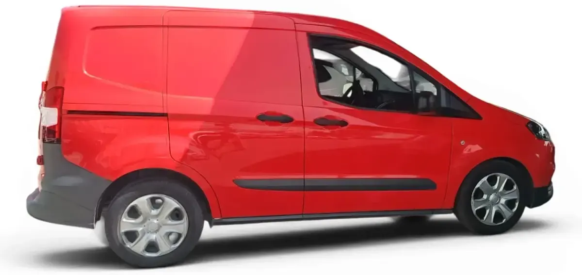 Usado Ford Transit Trend 75 CV (55 kW) 2021 Rojo Van