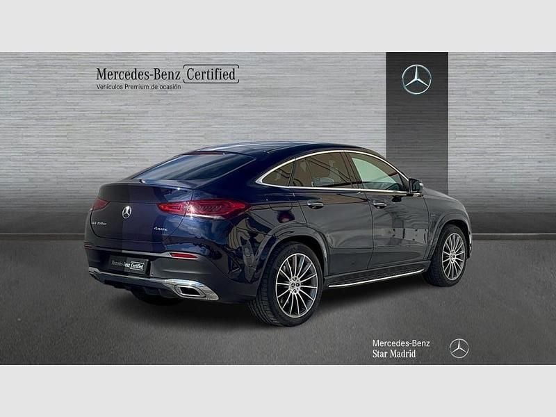 Usado Mercedes GLE350 AMG line 320 CV (235 kW) 2021 Azul Coupe