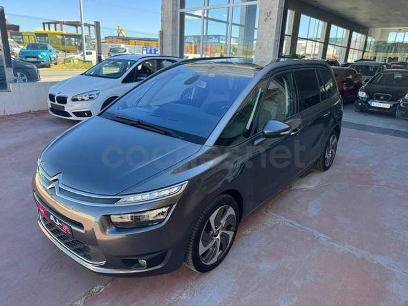 Usado Citroën Grand C4 Picasso Feel 150 CV (110 kW) 2016 Gris / plata Monovolumen