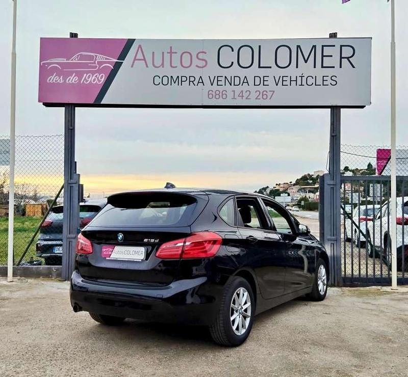 Usado BMW 218 Active Tourer Advantage 150 CV (110 kW) 2015 Negro Monovolumen
