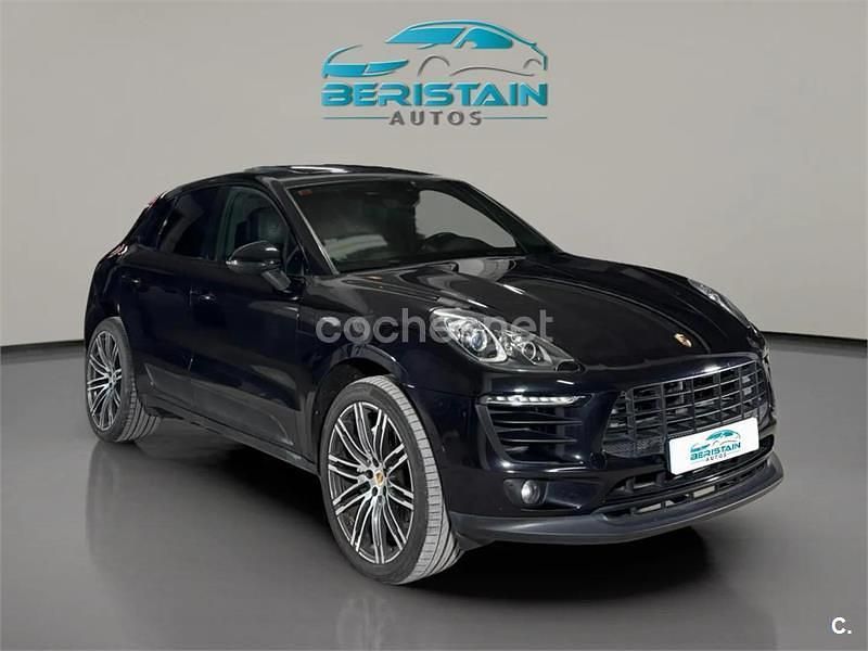 Negro Usado 2017 Porsche Macan S SUV | 37.990 € (Precio justo) - Imagen 1/4