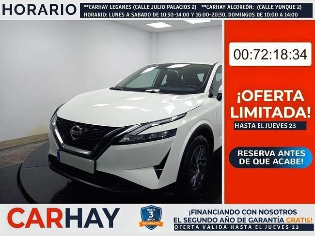 Brugt Nissan Qashqai Acenta 140 HK (102 kW) 2022 Hvid SUV