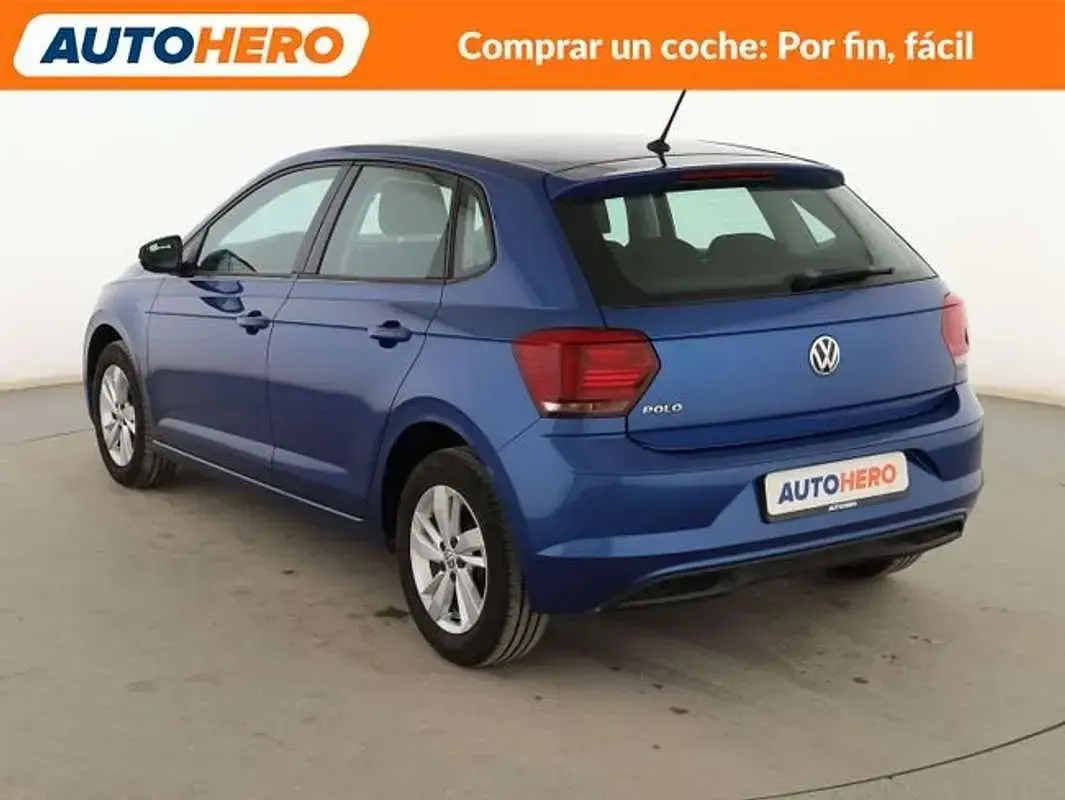 Usado VW Polo Advance 95 CV (69 kW) 2019 Azul Utilitario