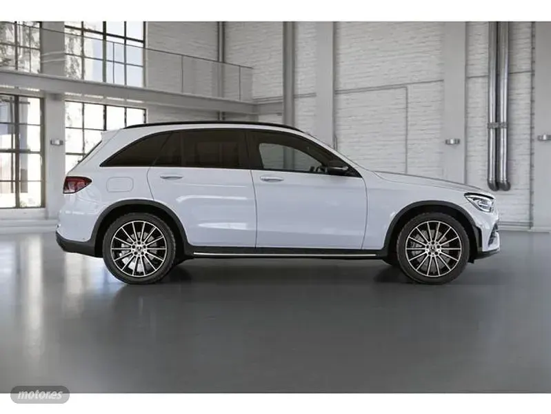 Usado Mercedes GLC220 194 CV (142 kW) 2022 Blanco SUV