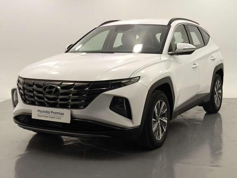 Blanco Usado 2024 Hyundai Tucson SUV | 24.400 € (Precio justo) - Imagen 1/4