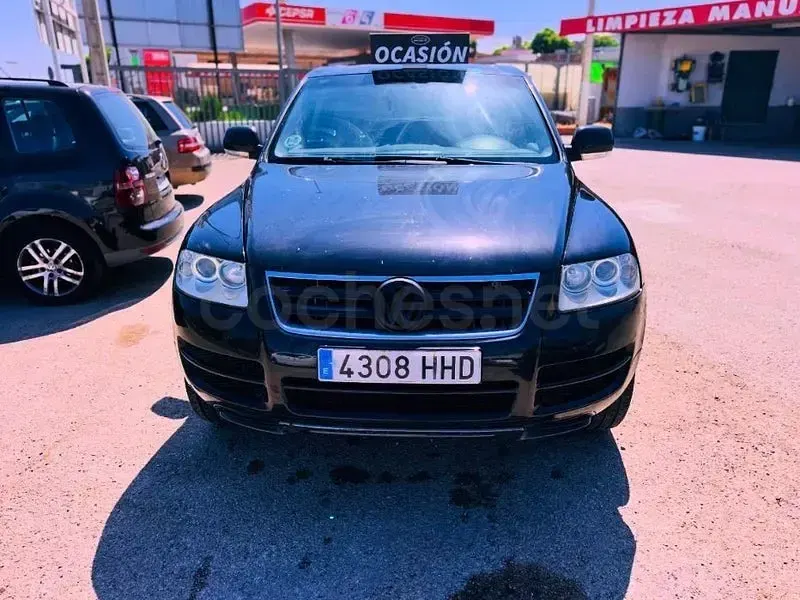 Usado VW Touareg 280 CV (205 kW) 2006 Negro SUV