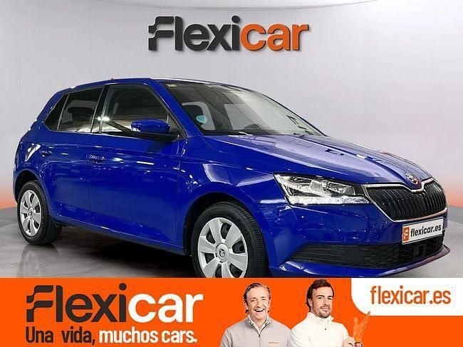 Azul Usado 2020 Skoda Fabia Ambition Berlina | 10.890 € (Precio justo) - Imagen 1/4