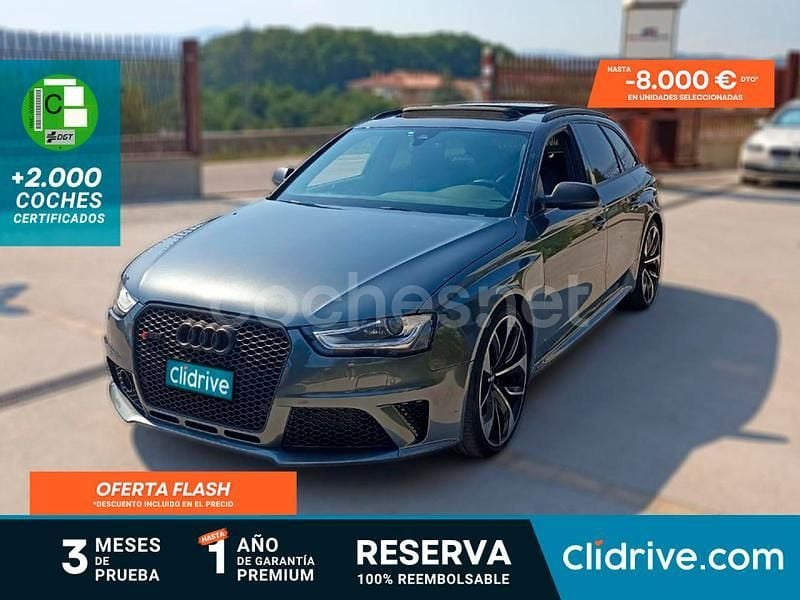 Gris / plata Usado 2013 Audi RS4 Premium Familiar | 36.990 € - Imagen 1/3
