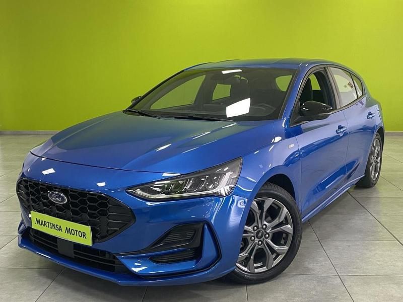 Usado Ford Focus ST-Line 125 CV (91 kW) 2023 Azul Berlina