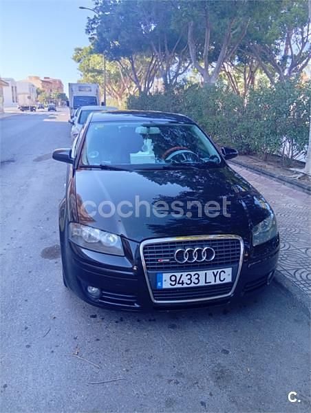 Usado Audi A3 Attraction 140 CV (102 kW) 2007 Negro Berlina