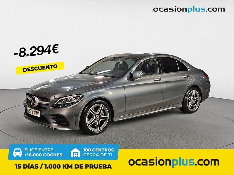 Gris / plata Usado 2019 Mercedes C300 Berlina | 30.550 € (Precio justo) - Imagen 1/4