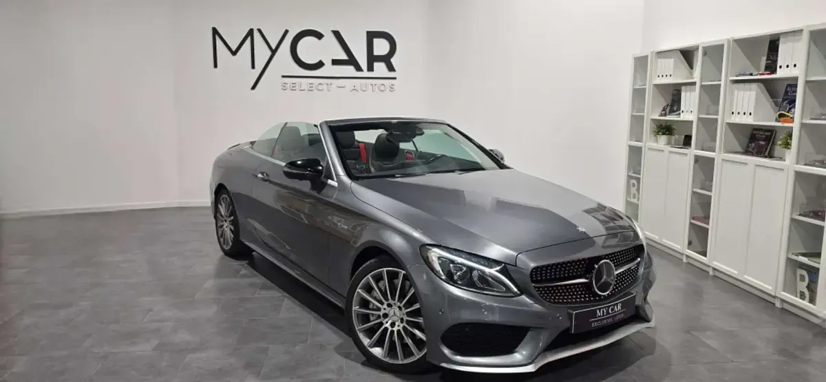 Usado Mercedes C43 AMG AMG 367 CV (269 kW) 2016 Gris Descapotable