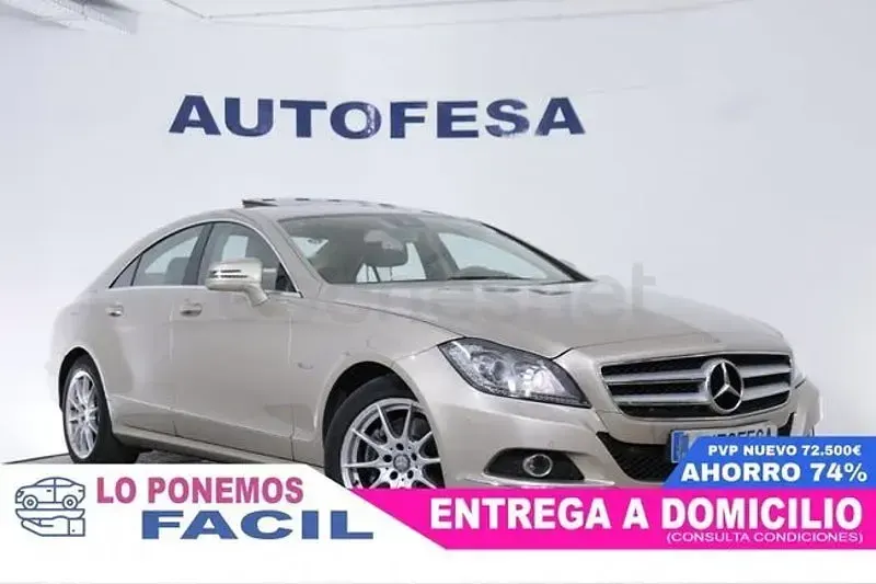 Usado Mercedes CLS350 265 CV (194 kW) 2011 Amarillo Berlina