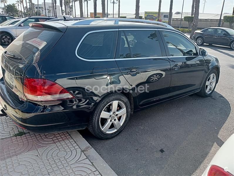 Usado VW Golf VI Advance 105 CV (77 kW) 2009 Negro Utilitario