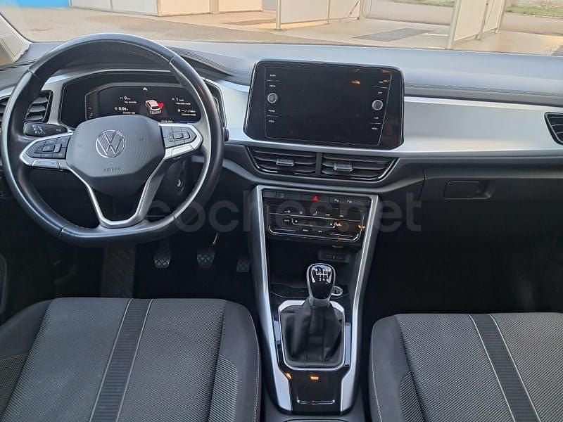 Usado VW T-Roc Life 110 CV (80 kW) 2022 Negro SUV