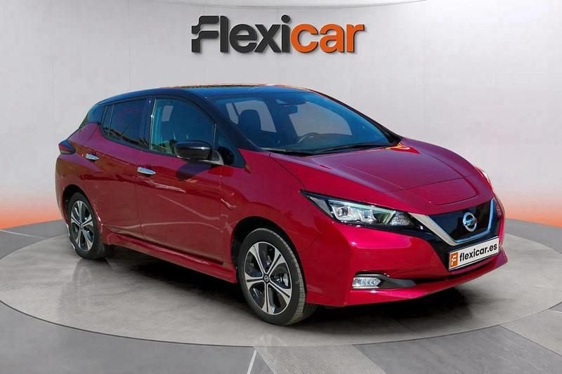 Rojo Usado 2021 Nissan Leaf Tekna Utilitario | 14.990 € (Buen precio) - Imagen 1/4