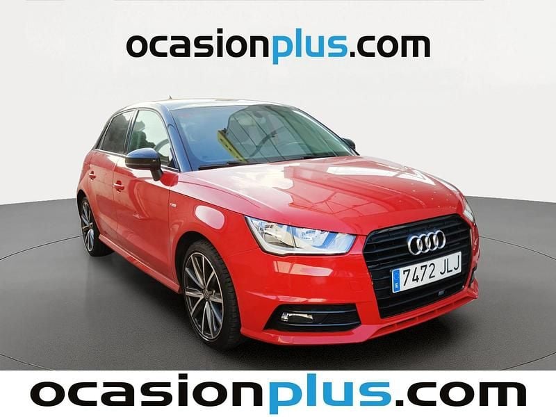 Usado Audi A1 Sportback S-Line 95 CV (69 kW) 2016 Rojo Utilitario