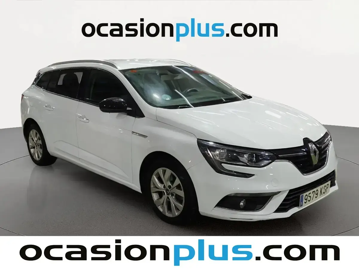 Usado Renault Mégane GrandTour LIMITED 115 CV (84 kW) 2018 Blanco Familiar