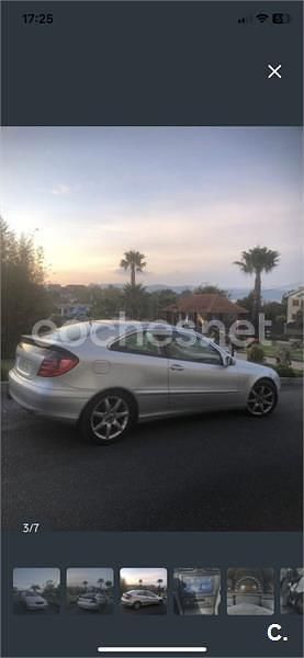 Usado Mercedes C220 143 HP (105 kW) 2001 Cinzento Sedan