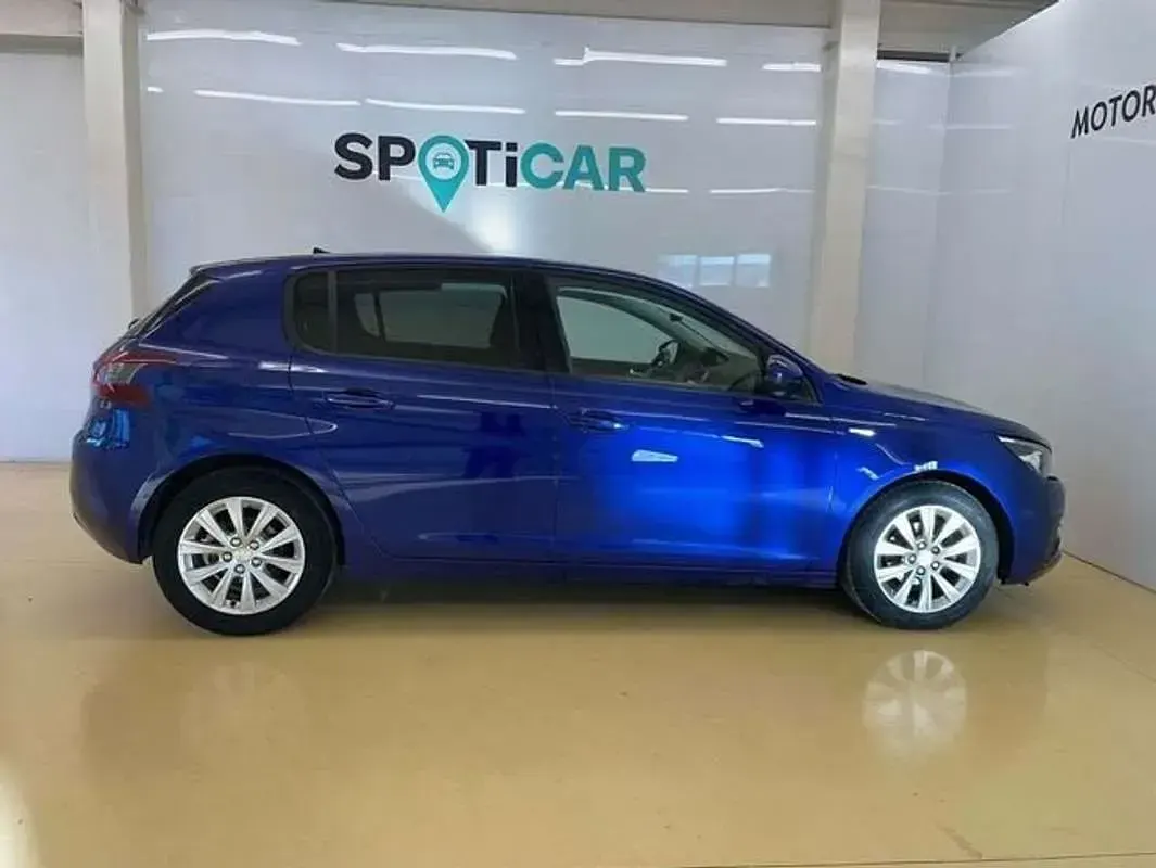 Usado Peugeot 308 Style 101 CV (74 kW) 2020 Azul Berlina