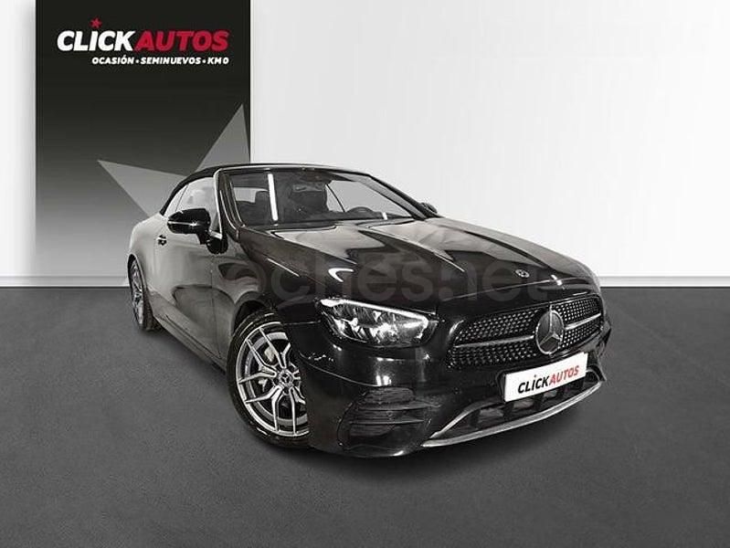 Usado Mercedes E220 194 CV (142 kW) 2023 Negro Descapotable