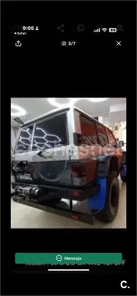 Usado Nissan Patrol 115 CV (84 kW) 1995 Gris / plata SUV