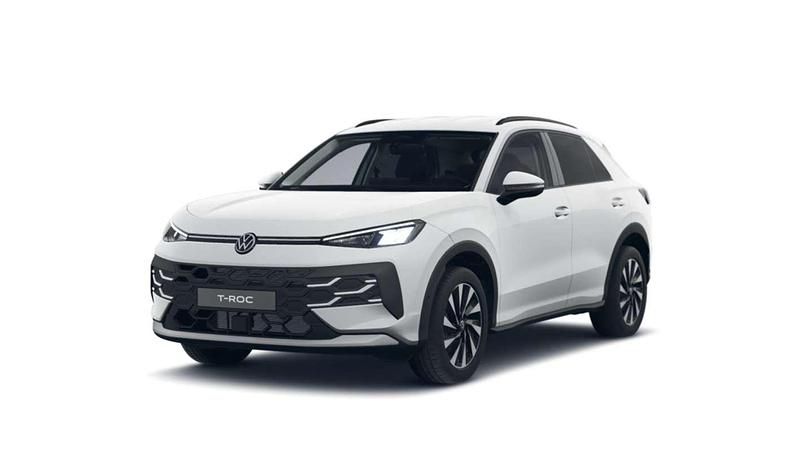 Blanco Nuevo 2025 VW T-Roc Edition SUV | 29.481 € (Precio justo) - Imagen 1/4