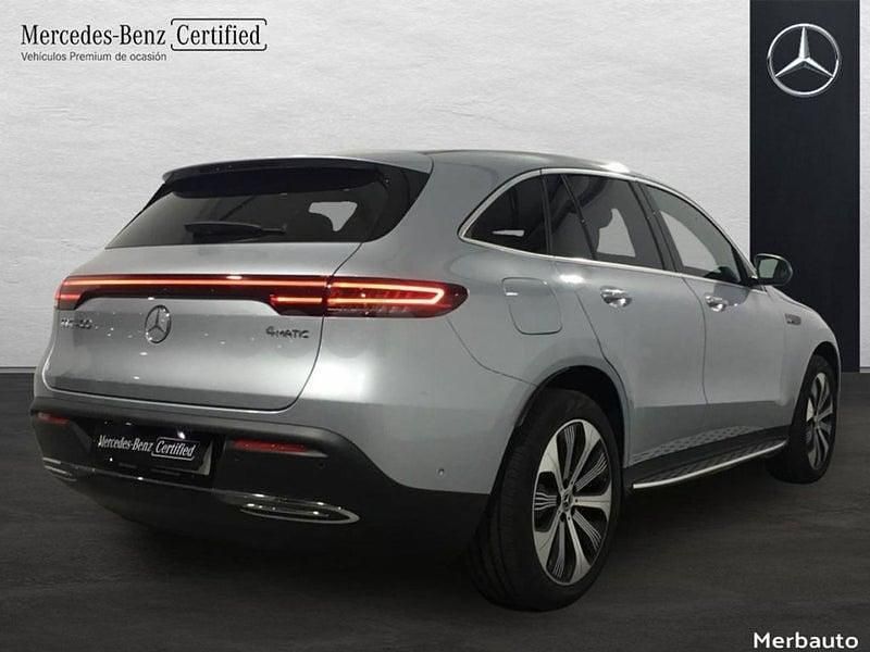 Usado Mercedes EQC400 Edition 1 300 kW (408 CV) 2019 Hightechsilber metallic SUV